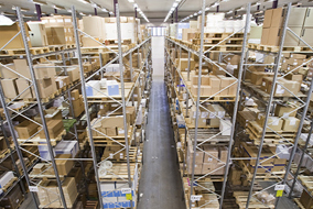 Warehouse-Lösung über Network Products