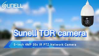 Sunell 5-Zoll-4MP-30x-IR-PTZ-Netzwerkkamera