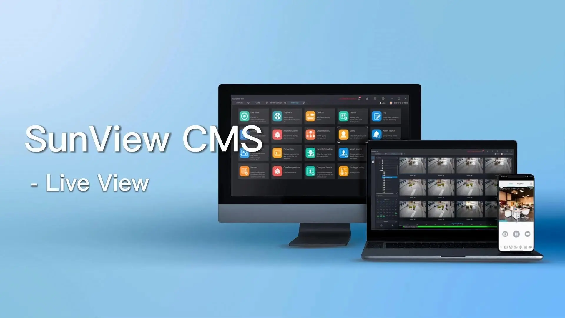 Sunell SunView CMS - Live View Einführung