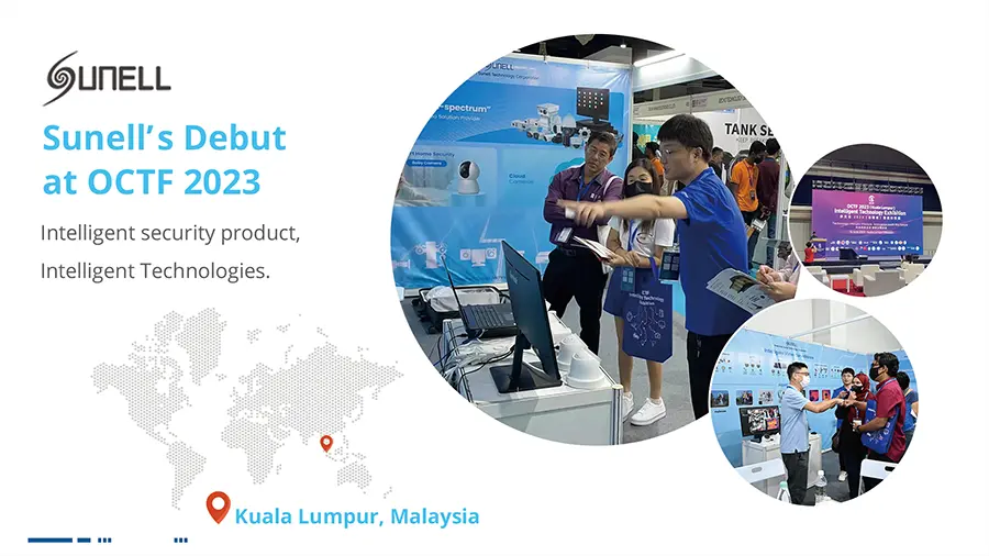 Sunell präsentiert innovative Sicherheitsprodukte und intelligente Lösungen auf der OCTF 2023 in Kuala Lumpur