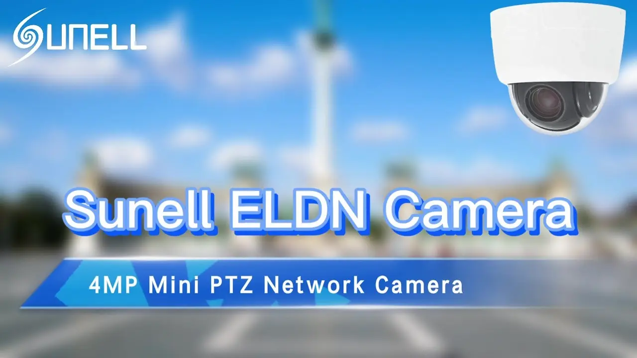 Sunell 4MP Mini-PTZ-Netzwerkkamera